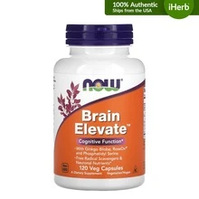 NOW Foods Brain Elevate™, 120 Veg Capsules