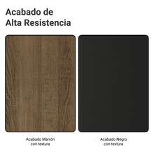 Cocina Integral Completa Modular Madesa Emilly Fast 201cm Color Marrón/negro 02 - Marrón y negro - Ver 9