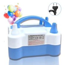 AOYI Mini Electric Air Balloon Pump, 600W Portable Dual Nozzle Electric Balloon Inflator For Halloween Christmas Birthday New Year Wedding Party Decoration,Room Decorations