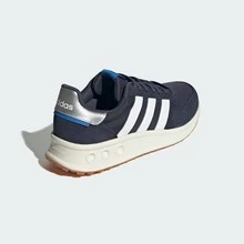 Adidas Run 84 Sneakers, Comfortable Lightweight Running & Walking Shoes For Men And Women, Casual Color Blocking Trainers For Sports & Outdoor Wear, Bright Colors For Gym - 暗影海軍藍 / 雲霧白 / 霧面銀 - 查看 10