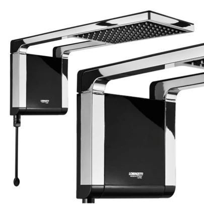 Chuveiro Acqua Storm Ultra Elétrico Moderno Luxo Chique Marca Lorenzetti Original