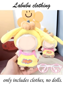 1 Piece Of New Large-Sized L Abubu Gift Doll Clothing, Featuring A Unique And Stylish Doll Blind Box Design, A Creative Toy For Teenagers. It Is Suitable As A Birthday Gift Or A Souvenir For Classmates, Friends, And Family.