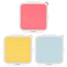 1 件三明治和吐司便当盒，便携式户外午餐盒，学生和上班族午餐盒，家用便当盒，返校 - 彩色 - 查看 13