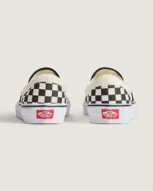 Classic Slip‑On Canvas Sneakers, Casual Unisex Checkerboard Shoes For School And Work, Comfortable Vans Skate Outfit Ideas Shoes, Vans Shoes For Women And Men - Bàn cờ đen/trắng - Xem 7