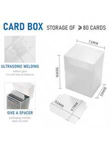 Card Box Yu-Gi-Oh Card Storage Plastic Box Magic: The Gathering Sangokushi Kill PTCG Storage Box - Card Box - View 11