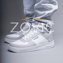 Men's White Casual Sneakers Comfortable Blogger Lightweight Soft Sole Runner Super Soft Promotion Casual Outdoor Outdoor Vacation - 石墨 - 查看 2