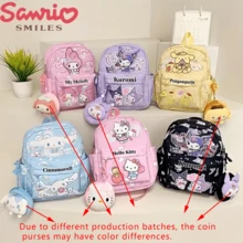 Sanrio 1个卡通包 新款三丽鸥包 超轻精致 Hollekt，酷洛米背包，返校季，抽绳包，书包，大学包，返校季 - 彩色 - 查看 12