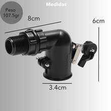 Válvula de llenado para tinaco 1/2" CNX con mayor flujo de agua libre de sarro y óxido presión alta o baja empaque antifugas fácil de instalar y duradera