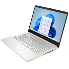 HP 14" HD Business Laptop,  Processor N150, 4GB RAM, 128GB UFS, Wi-Fi 6, Fast Charge, Windows 11 Home With 1-Year  365, Pale Rose Gold - 淡玫瑰金 - 查看 3