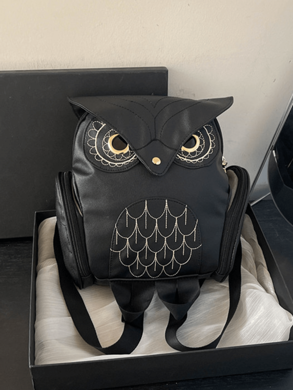 New Personalized Owl Backpack, Computer Bag, Travel Bag, Schoolbag For Boys And Girls, Animal Backpack