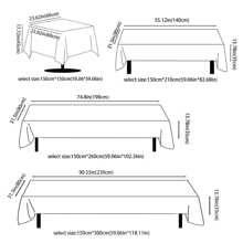 1Pc White Wrinkle-Resistant Polyester Tablecloth - Halloween Christmas Birthday Party Decor, White Table Cover For Outdoor Picnics, Weddings, Camping, Kitchen