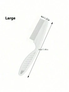 1pc Anti-Dandruff Super Dense Teeth Fine-Tooth Comb, Head Scalp Cleaner, Lice And Nit Removal Tool,Hair Clips,Hair Accessories - Multicolor - View 7