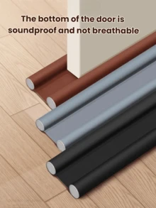 Tatukiko 1 件门密封条，泡沫皮革防风隔音门底密封条，无胶门底密封条 - 彩色 - 查看 1