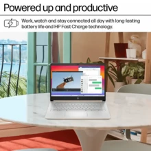 HP 14" HD Business Laptop,  Processor N150, 4GB RAM, 128GB UFS, Wi-Fi 6, Fast Charge, Windows 11 Home With 1-Year  365, Pale Rose Gold - 淡玫瑰金 - 查看 9