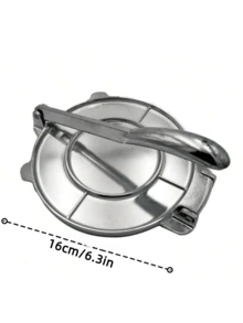 1 件 6.3 英寸/7.87 英寸玉米饼压榨机、铝制玉米饼制作机、面粉玉米饼制作机、印度煎饼制作机、墨西哥薄饼制作机、墨西哥卷饼制作机 - 銀色 - 查看 16