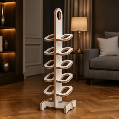 Sapateira de porta Decoração Casa Sapateira Madeira Quarto