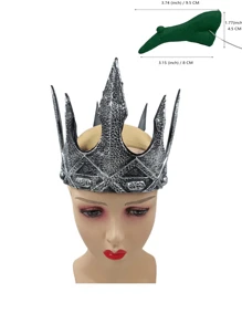 1pc Medieval COSPLAY Foam Crown, Vintage King Crown For Stage Performance