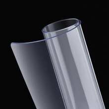 Transparent PVC Table Mat: Crystal Clear (Maintains Tabletop Appearance), Scratch-Resistant/Waterproof/Heat-Resistant, Durable, Easy To Clean, Affordable - Multicolor - View 5