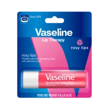 Vaseline [4.8克]| 斋月吉祥| 开斋后焕发光彩 | ROSY 润唇膏 | 纯净修复啫喱 | 适用于严重干燥和皲裂的嘴唇 | 无香型基础护理 | 韩国制造