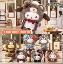 Miniso TOPTOY 英国下午茶盲盒收藏玩具，附角色收集卡，适合女孩的可爱礼物，小雕像装饰 - 彩色 - 查看 9