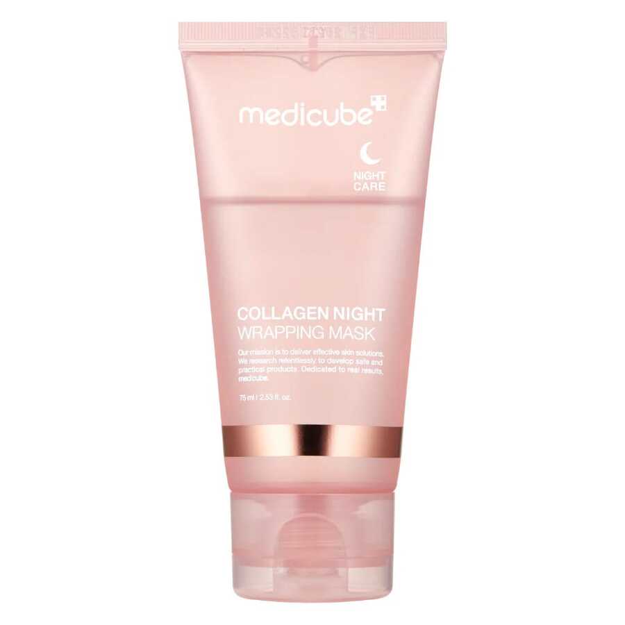 Medicube - Collagen Night Wrapping Mask - Rose - View 1