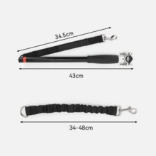 Lead Holder Spacer Expander Flexible Bike Holder Bike Leash Dog Biker Dog Leash - Black - View 5