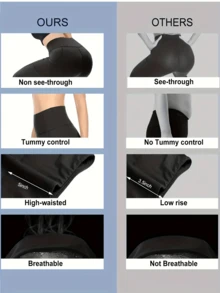 4pcs Sport High Waisted Seamless Leggings For Women - Slim Tummy Control Butt Lifting Legging For Running Cycling Yoga Pickleball Exercise Casual - 4 CÁI (Đen + Xám + Đỏ + Xanh) - Xem 5