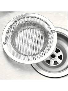 Filtro scarico in acciaio inossidabile per lavello da cucina, colino universale per lavello per smaltimento rifiuti alimentari, filtro per lavello da cucina per uso domestico