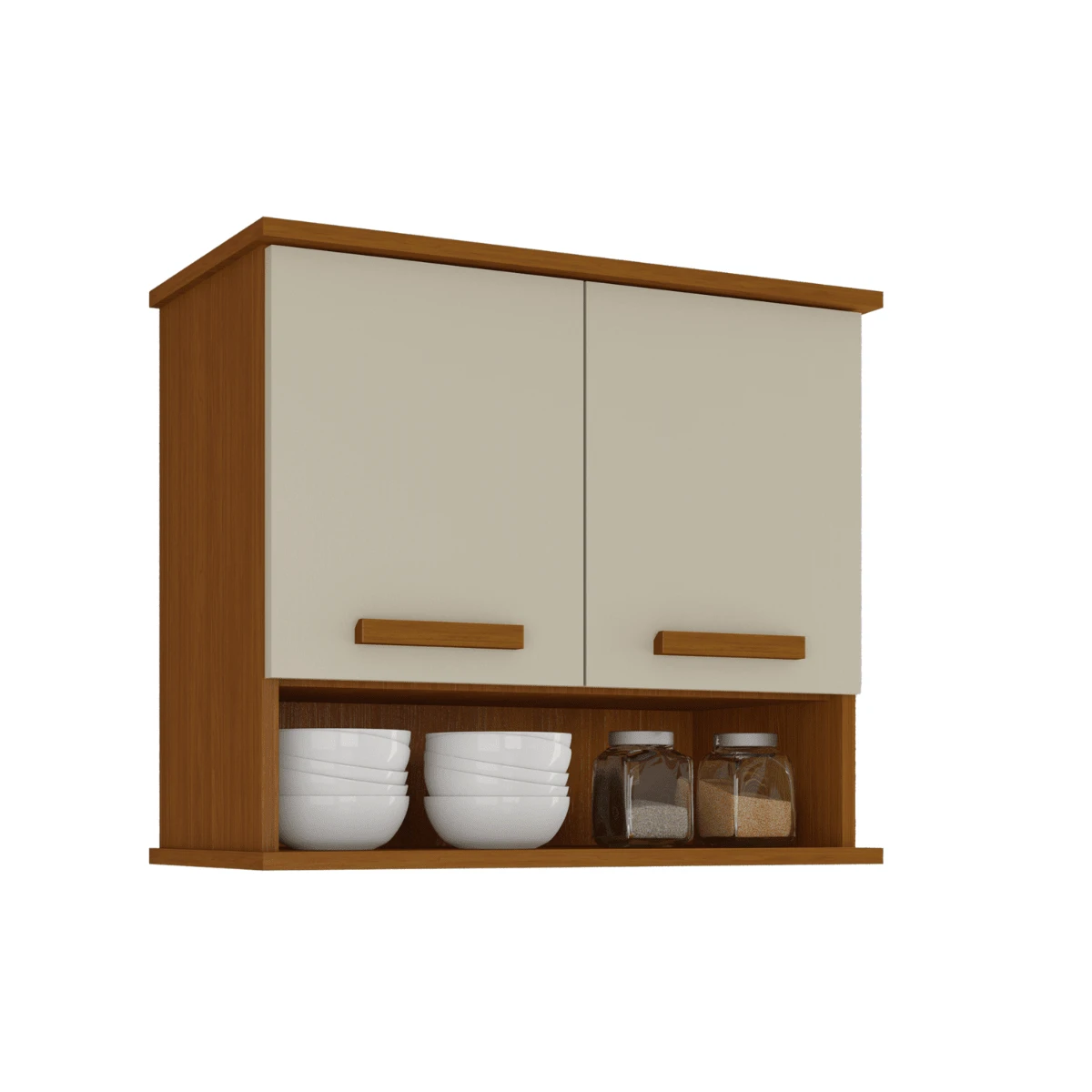 Mavi Modulo 2-Door Hanging Organizer Cabinet - 米色 - 查看 1