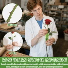 Rose Thorn Stripper - Efficient Flower Leaf Remover, Easy-To-Use Cleaner Cutter For Home & Garden Flower Arranging Flower Thorn