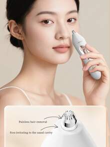 3-In-1 Women's Electric Shaver, Includes Razor And Trimmer, Gentle And Effective Underarm And Intimate Area Hair Removal, Rechargeable Battery, Suitable For Use In Car, Dates, And Vacations, Automatic Hair Removal Device For Shaving And Depilation - Multicolor - View 4