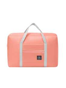 1 Foldable Large-Capacity Travel Organizer Bag, Unise-Friendly Clothing Packaging Bag, Luggage Bag, Women's Waterproof Travel Bag, Luggage Bag, Overnight Bag, Carrying Bag, Handbag, Fitness Bag, Work And School Supplies, School Supplies, Student Return To School Handbag, Handbag, Weekend Bag, Handbag, Vacation Handbag, Outdoor Business Holiday, Hospital Unise-Friendly Relocation And Moving Luggage Bag, Festival Gift Large-Capacity Storage Bag