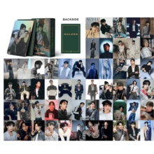 1 Set Of 55 Sheets LOMO Card Album "Proof" LOMO Card, "MAP OF THE SOUL 7"LOMO Card, "Festa" LOMO Card, And "SEVEN" LOMO Card, "GOLDEN" LOMO Card, "Jeon Jung Kook" Single Person LOMO Card