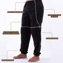 Adult Goalkeeper Pants With Protection - màu đen - Xem 2