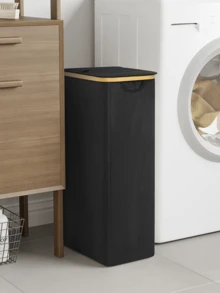 Giỏ đựng đồ giặt bằng tre 75L có nắp - Bao gồm 2 túi đựng đồ giặt có thể tháo rời, Giỏ đựng quần áo bẩn có thể gấp lại, Giỏ đựng quần áo bẩn dung tích cực lớn, Giỏ đựng quần áo bẩn nghệ thuật bằng vải có thể gấp lại, Hộp đựng đồ giặt gia đình, Giỏ đựng đồ giặt - Nhiều màu - Xem 11