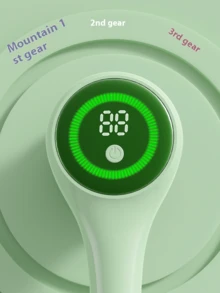 GENAI Electric Body Scrubber With Replaceable Heads, Long Handle, Powerful Motor & Gentle Bristles, Deep Cleansing & Exfoliating Brush For All Skin Types