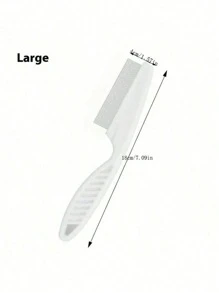 1pc Anti-Dandruff Super Dense Tooth Fine Comb, Scalp Cleaner, Lice And Nit Removal Tool, Hair Clips, Hair Accessories, Back To School Supplies - Multicolor - View 8