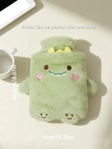 卡通毛绒注水热水袋可爱加厚暖手包注水热水袋，女士情人节生日礼物送给男朋友女朋友