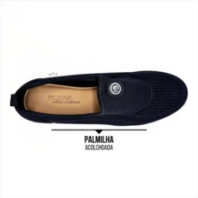 Modare Women's Gym Casual Sneakers Comfortable Orthopedic Shock Absorbing Everyday Stylish Original - màu đen - Xem 6