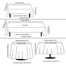 Satin Tablecloth For Wedding Reception - Round & Rectangular Wrinkle-Resistant Party Table Cover Multi Colors, Silky Shine For Birthday, Banquet, Themed Decor 1pc