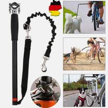 Lead Holder Spacer Expander Flexible Bike Holder Bike Leash Dog Biker Dog Leash - Black - View 1