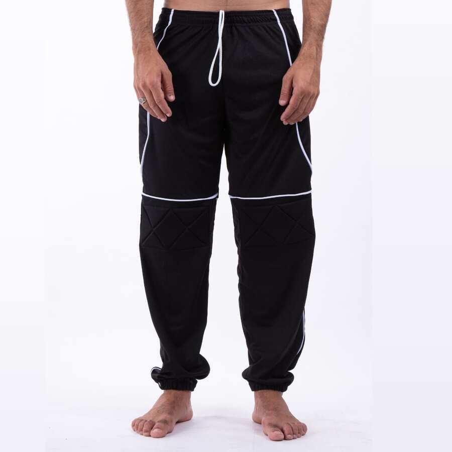 Adult Goalkeeper Pants With Protection - màu đen - Xem 1