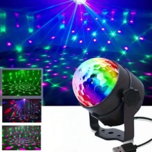 USB 7-Color Magic Ball Smart Lamp, LED Stage Projection Light, Multicolor Upright Projection Lamp, Plug Into USB Port For Use, Remote Control, Multi-Color Adjustment Nightlight, Party Background Decor, Suitable For Holiday Decoration, Birthday Party Atmosphere, Stage Lighting, Living Room, Office, Bedroom, Game Room, Dining Room, Christmas, Ideal Party Lamp, Create Atmosphere Projection Light, Holiday Gift, Valentine's Day, New Year And Valentine's Day Perfect Gift