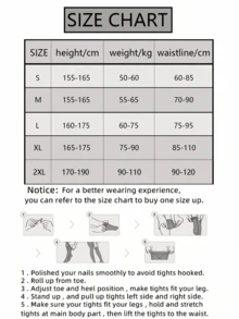 1 Pair High Gloss Transparent Tights, Spring/Autumn Series, Non-Slip Tights, Solid Color Knit Fabric, Cozy - Black - View 4