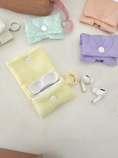 Bluetooth Headphone Case Headphone Storage Protective Soft Case Travel Organizer, Bluetooth Headset Bags Charger Case Power Bank Phone Charger Digital Camera Accessories