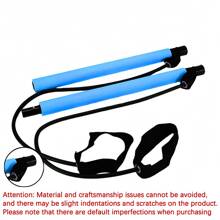 1pc Multifunctional Pilates Fitness Stick, Yoga Chest Expander, Back Tightening Rope Trainer Gym Accessories,Sport, Gym, Home Exercise, Strap Gym, Resistance Bands