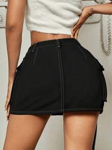 Línea blanca y negra