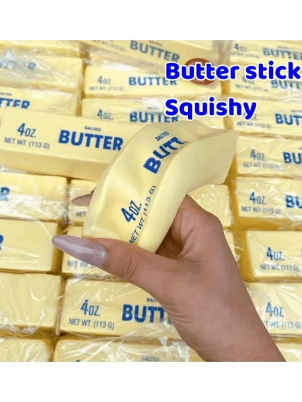 Squishy Butter Stick - Soft & Moist Sensory Toy For Stress Relief, Fun Fidgeting For All Ages