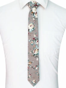 1 chiếc cà vạt nam, cà vạt in hoa cao cấp, thiết kế thời trang, phù hợp cho đám cưới, chú rể, phù rể, chụp ảnh cưới, công sở, sự kiện trang trọng, làm quà tặng, tiệc tối và nhiều dịp khác. - Nhiều màu - Xem 6