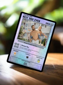 6 piezas/10 piezas/20 piezas Tarjeta de aniversario personalizada de Pocket Monsters TCG, tamaño 3.46X2.48 pulgadas, tarjeta de Pocket Monsters personalizada, regalo de Pocket Monsters, tarjeta de Pocket Monsters, regalo de aniversario, regalo del Día de San Valentín, álbum de colección de tarjetas TCG, regalo de cita, regalo personalizado, regalo de cumpleaños, decoración interior, sala de estar, decoración, impreso con fotos de usted y su pareja